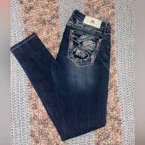 Authentic 2000s Miss Me Jeans With Detailed Pockets